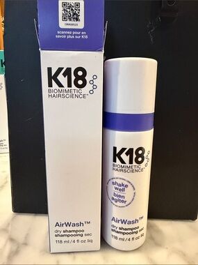 AirWash Dry Shampoo in White & Purple - Refreshing Kids Hair Care